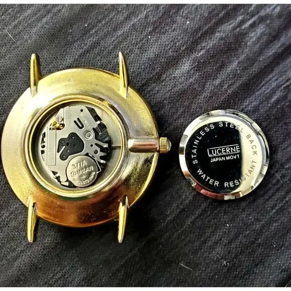 EXTREMELY Rare Vintage Lucerne Swiss Design Split Case Watch